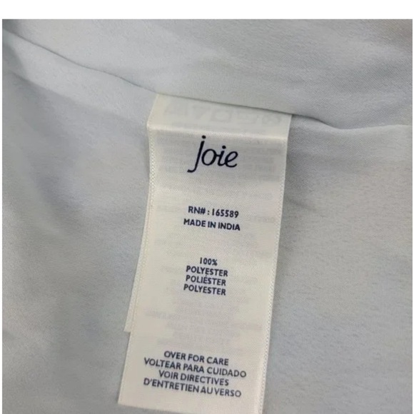 JOIE Womens XL Dress Midi Floral Fields Tiered Prairie Boho V Neck Sheer Sleeves - Picture 5 of 9